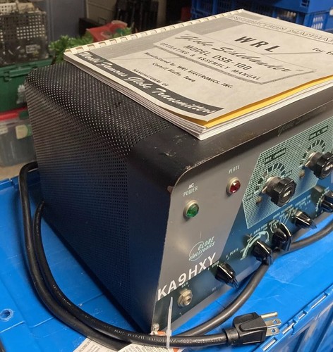 Globe Sidebander DSB-100 Rare Ham Radio Double Sideband AM/CW Transmitter WORKS! - Zdjęcie 5 z 9