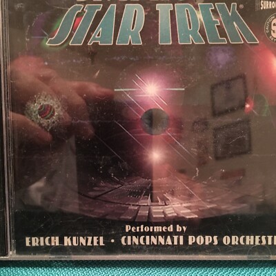 STAR TREK  Music Symphonic GREAT Cd By Cincinnati Pops Orchestra Erich Kunzel