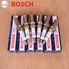 6PCS Bosch Spark Plugs Platinum 12122158253 For BMW X5 E60 E83 E85 E90 USA OEM