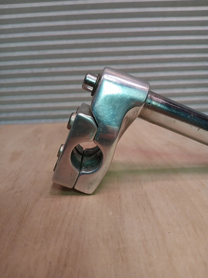 Old School BMX Haro Fusion Stem 1998 Group 1 Threaded Quill 4 Bolt 21.1 Polish - Image 2 of 4