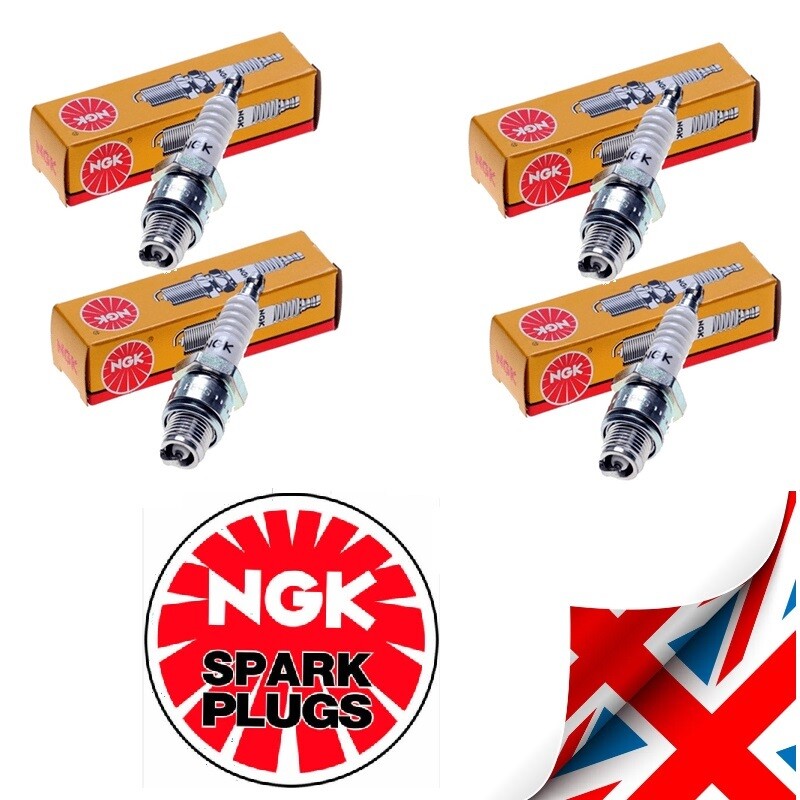バイイー NGK Spark Plug Fits Kawasaki ZXR 400 H 1989 x4 | eBay