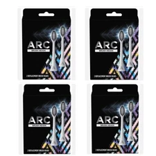 ARC Toothbrush Replacement Heads 4 Boxes = 8 Total Oral Care Heads White SONIC