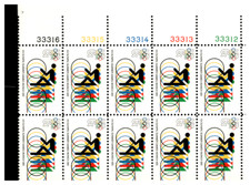 Lot of 6 US STAMPS Plate Blocks MINT - See Images