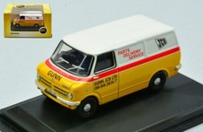 Modellino auto furgone scala 1:76 GUNN JCB BEDFORD CF diecast modellismo