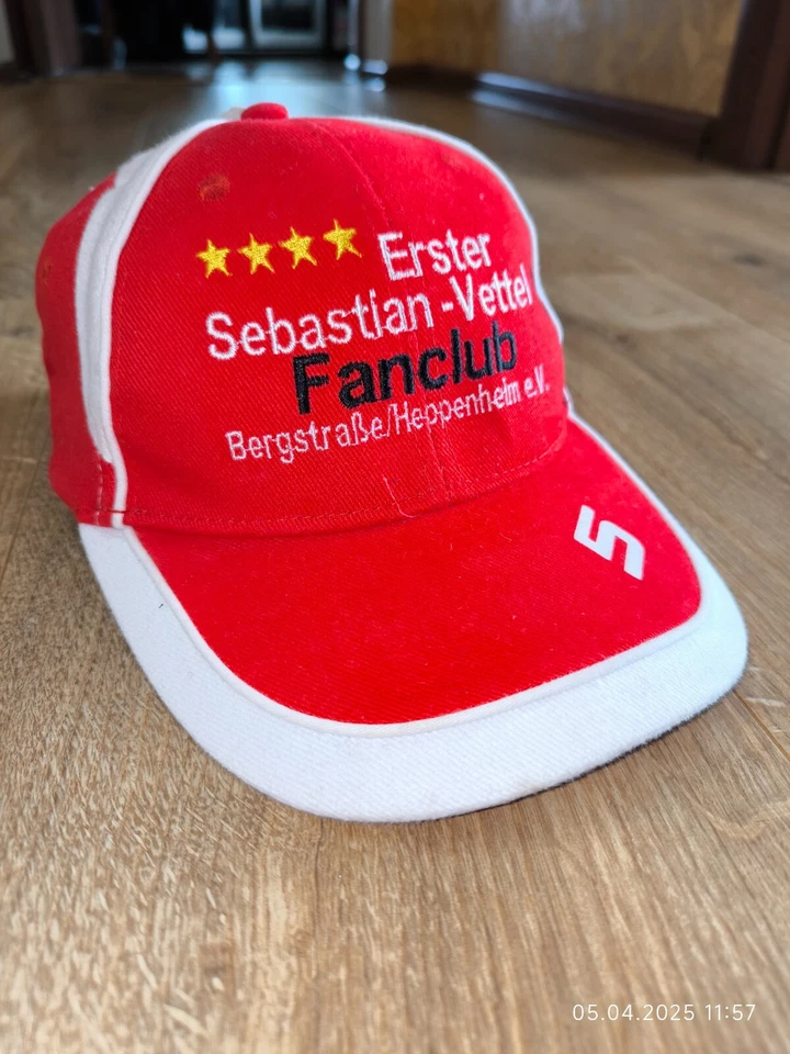 Sebastian Vettel Fanclub Racing Formula 1 Vintage Rare Hat Cap - Image 3 of 4