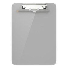 Plastic 8.5 x11 Clipboards Gray A4 Clipboard Letter Size for Nurses Students ...