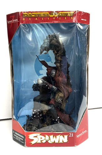 Spawn on Throne Alternate Realities Figure 2002 McFarlane Toys Unopened