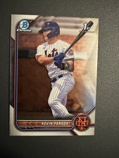 KEVIN PARADA 2 2022 BOWMAN CHROME DRAFT 1ST  METS Base