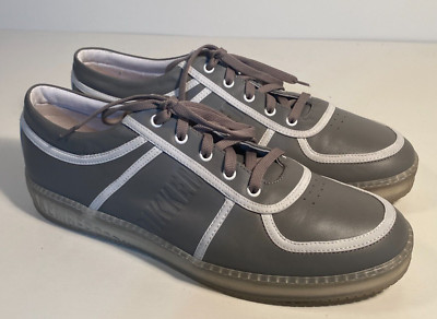 Dirk Bikkembergs Gray Fashion Sneakers Men Size 46 euro