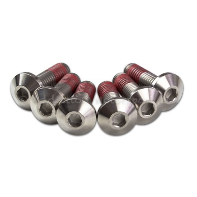 6x Yamaha FZS1000S Fazer 2001-2005 Titanium Rear Disc Rotor Bolts Threadlock