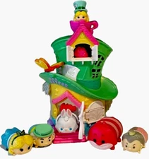 Disney Tsum Tsum MAD HATTER HAT SHOP Play Set *Alice In Wonderland* Vinyl Figure