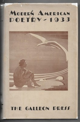 MODERN AMERICAN POETRY - 1933 by GERTA AISON Two Poems by ROBERT E. HOWARD Rare!