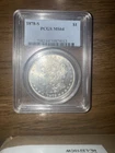 1878 S Morgan Silver Dollar MS 64 PCGS T-261