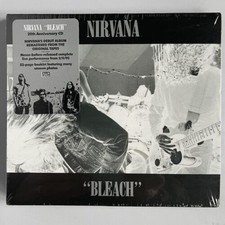 Nirvana - Bleach CD - SEALED NEW 20th Anniversary Deluxe Edition w/ Bonus Live
