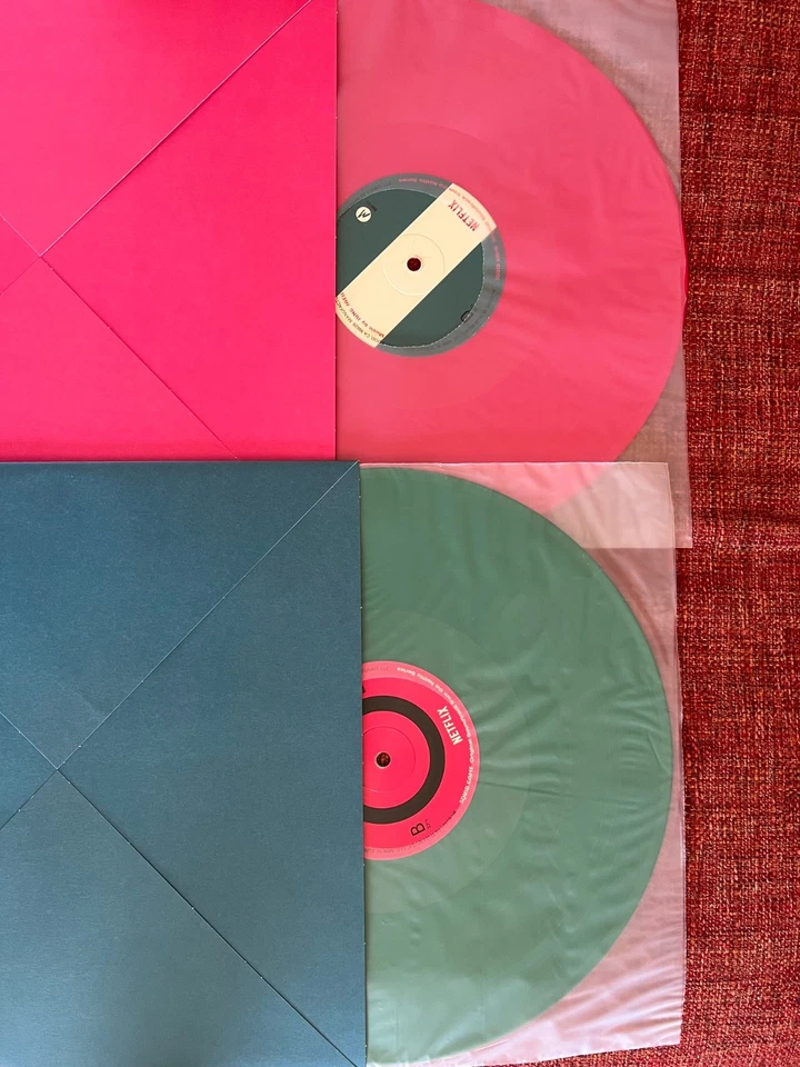 SQUID GAME (SOUNDTRACK) [PINK & GREEN VINYL] IN DDAKJI GAME PACKAGING - Image 2 of 3