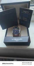 Longines Conquest Blue Dial Stainless Steel Men’s Classic Quartz Watch