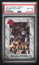 1991 Classic Draft Picks Promotional Dikembe Mutombo PSA 8 HOF 02v3