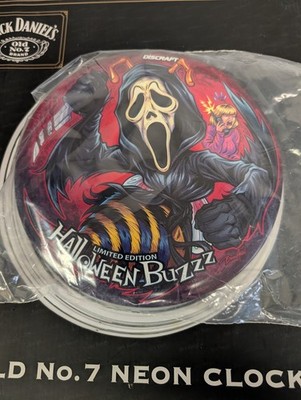 New Discraft 2021 Scream Ghostface Halloween SuperColor ESP Buzzz 177+ Booo! 