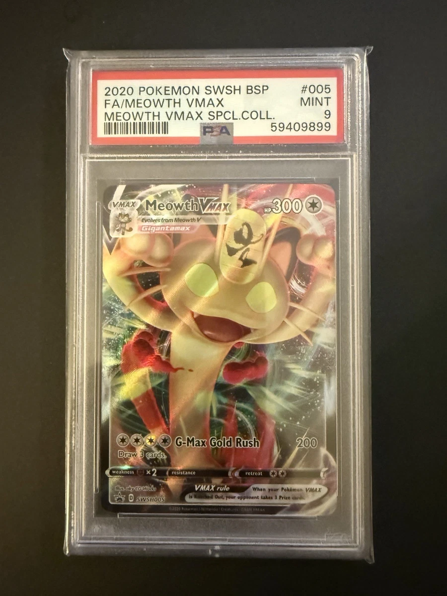 Meowth VMAX Pokmon TCG Cards for sale | eBay Meowth VMAX Pokmon TCG Cards for sale | eBay