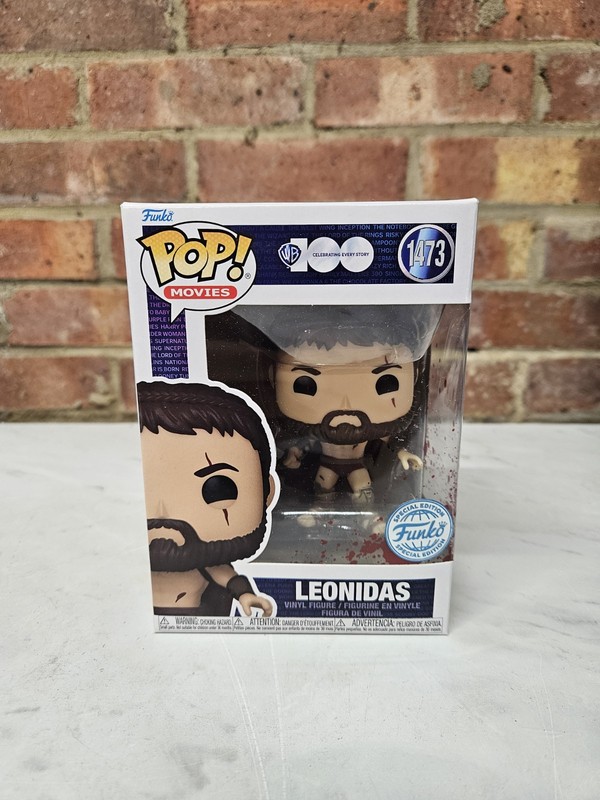 Funko Pop 300 Leonidas 1473 WB 100th Anniversary Special Edition Lovely Conditio
