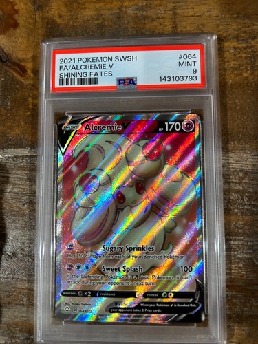 Alcremie V graded PSA 9 for sale on eBay