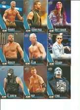 2021 AEW Upper Deck Base Pick Your Card Buy 4 or more and save 50%