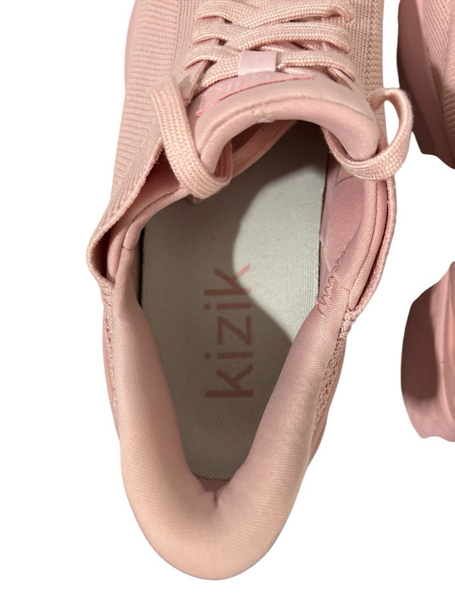 Kizik Shoes Womens 10.5 Men 9 Athens Knit Pink Lemonade  display picture 1