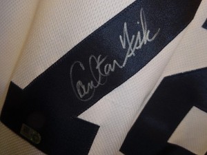 Carlton Fisk Signed Jersey | eBay