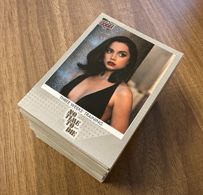 No Time to Die KOMPLETTES 100-Karten Base Set - James Bond - Upper Deck 2025 - MINT