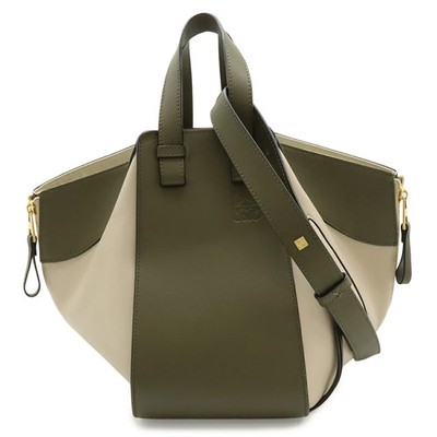 Pre-Owned LOEWE Hammock bag small handbag shoulder bag 6WAY bicolor