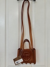Melissa x Telfar Small Brown Jelly Crossbody Bag Brand New With Tags & Dust Bag