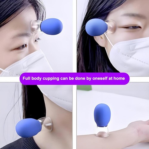 Facial Cupping Device Multifunctional Vacuum Negative GXU Cupping Pressure B5H0 - Picture 8 of 13