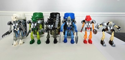 2002 Lego Bionicle ORIGINAL TOA NUVA - Set of 6 (8566 - 8572) 