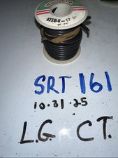 Whitaker Automotive Cable 15 Feet Black Wire Spool 12 Gauge 3112-0 Vintage NOS