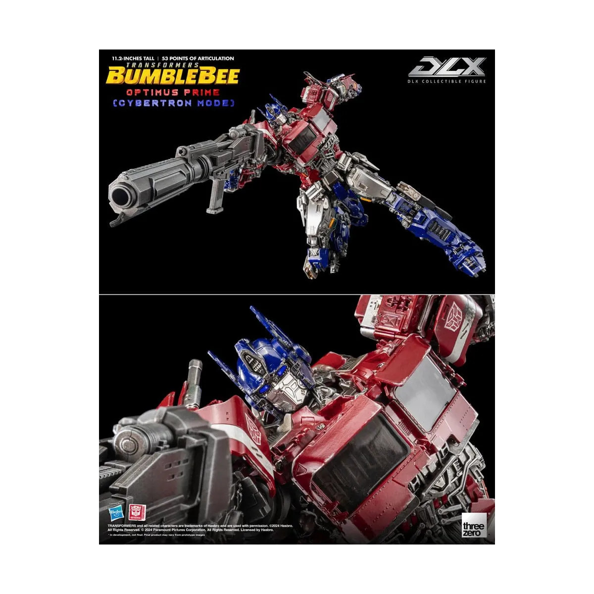 Optimus Prime Cybertron ThreeZero DLX figurine stable sans pose instable pour vitrine - 2