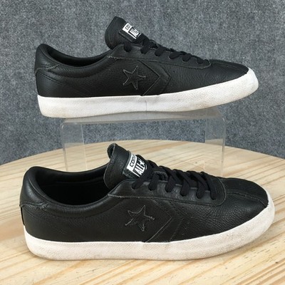 Converse Breakpoint Ox Sneakers Womens 7.5 Black Leather Low Top Shoes 157802C