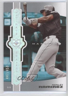 2007 Ultimate Collection 447/450 Hanley Ramirez #17 1q9