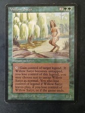 RUSH ENGLISH Willow Satyr Legends [EX] MTG magic LEG