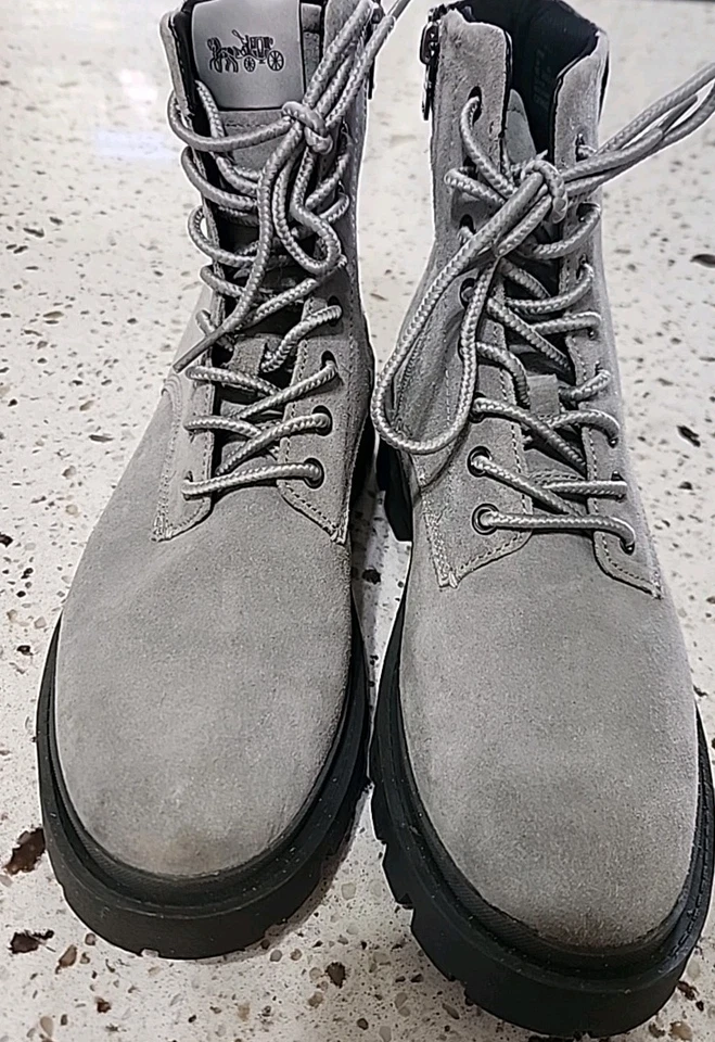 Botas Coach Citysole Gris Gamuza Buen Estado  Foto 3 de 4