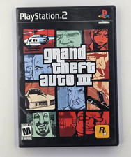 Grand Theft Auto III 3 - Sony PlayStation 2 PS2 W/ MANUAL AND MAP