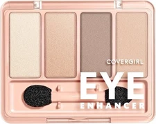 CoverGirl Eye Enhancers 4-Kit Eye Shadow Palette 280 Natural Nudes *NEW SEALED*