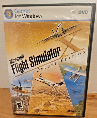 Microsoft Flight Simulator X: Deluxe Edition PC