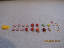 VTG Dollhouse Size Food Lot