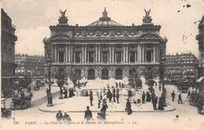 75-PARIS LA PLACE DE L OPERA ET LA STATION DU METROPOLITAIN-N�4481-E/0355