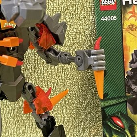 LEGO  Hero Factory Villains 44005 - &ldquo; BRUIZER &ldquo;- Complete Build w/ Instructions