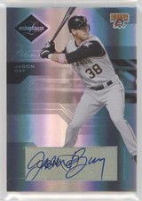 2005 Leaf Limited Monikers Silver 9/10 Jason Bay #37 Auto 2y5