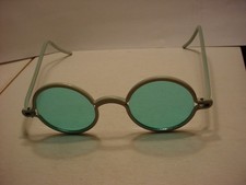 Vintage antique Steampunk Round Sunglasses