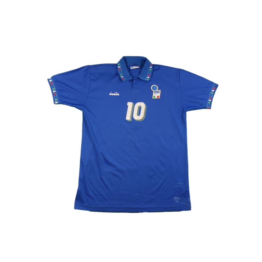 Maillot Italie vintage domicile N°10 R.BAGGIO 1994-1995 | eBay