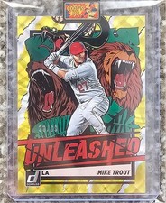 2021 Panini Donruss - Unleashed Mike Trout #UNL2 Gold /99