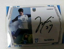 [OBO/MSG]  2018 Kawasaki Frontale Yuto Suzuki Autograph Card Matsumoto Yamaga Ju